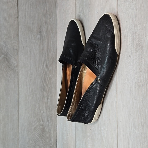 Frye Women Leather Loafer Slip on flats shoes sz 8M - Picture 1 of 16